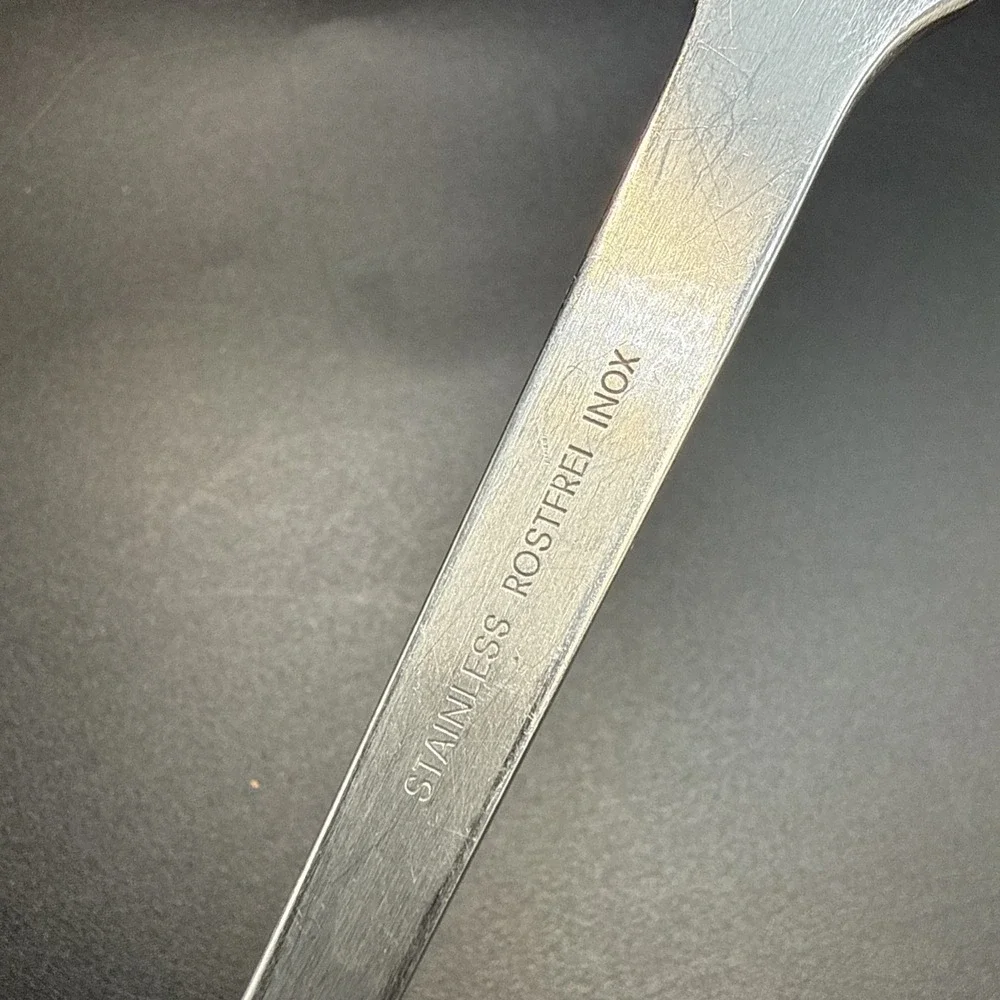 Ekco Slotted Spatula Stainless Steel Retro Inox Utensil Best Results 13.5